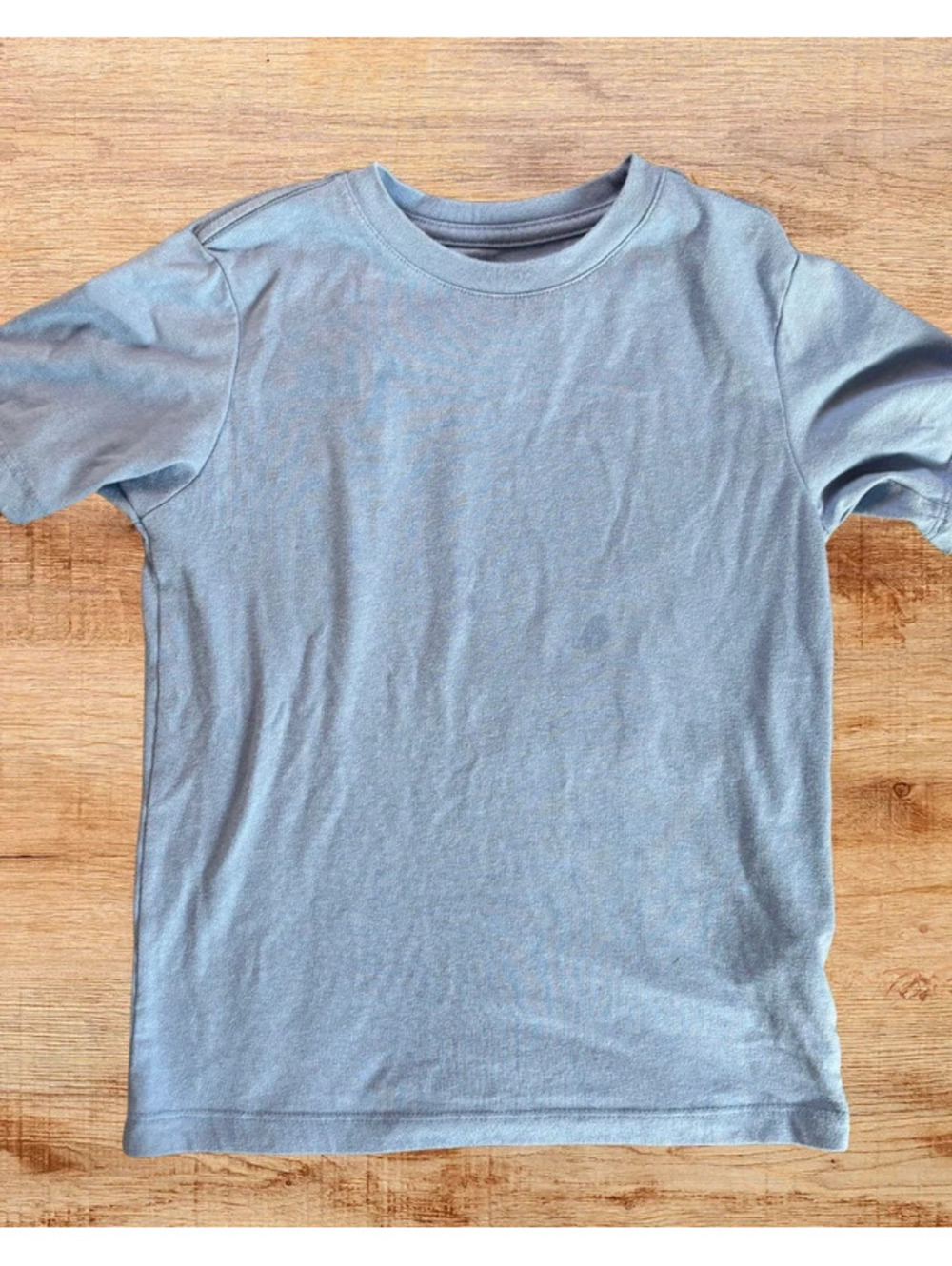 Wonder Nation Boys Blue Basic T-Shirt Size S 6-7 Short Sleeve Tee